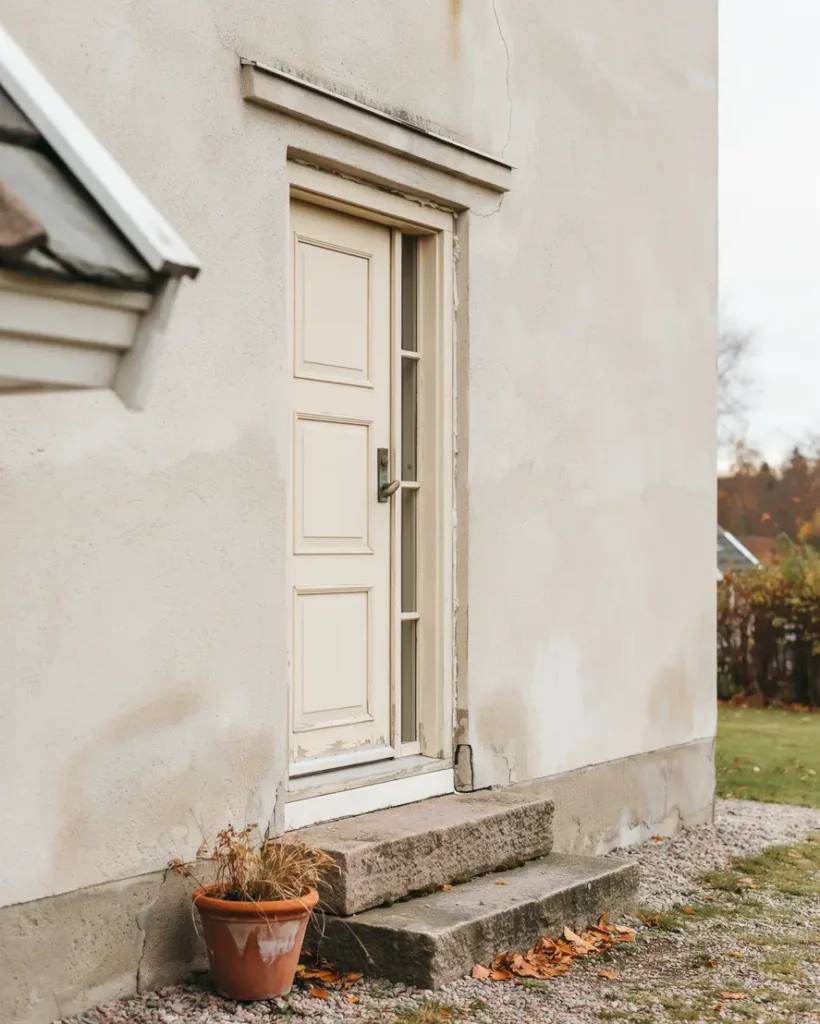 spruckna fogar runt ytterd rren s skyddar du huset mot drag fukt och v rmef rlust