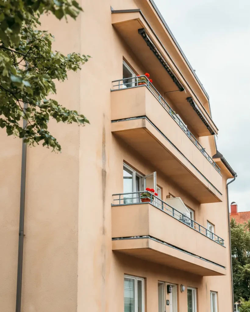 slutf rd fogning av balkongskarvar p bostadsr ttshus i majorna